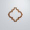 Ekena Millwork Medium Marrakesh Decorative Fretwork Wood Wall Panels, Walnut, 15 3/8"W x 15 3/8"H x 3/8"T WALW16X16X0375MRKWA - alternate 6